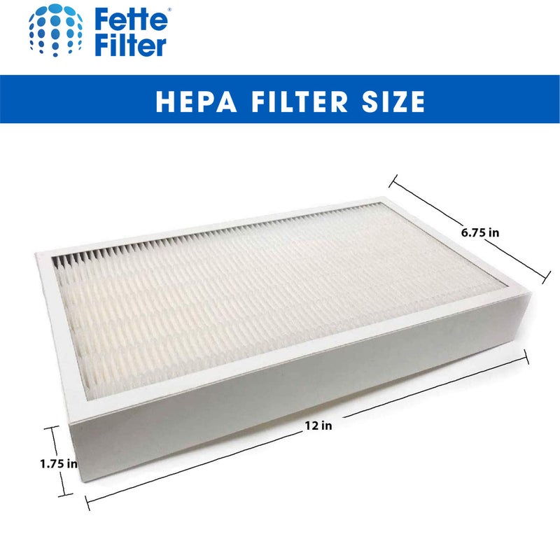 Fette Filter - 4 True HEPA Filters Compatible with 3M Filtrete F1 Replacement Filter for Purifier FAP-C01-F1,FAP-T02-F1, FAP-C01BA-G1, FAP-T02WA-G1, FAP-ST02W FAP-ST02N Compare to Part # FAPF-F1-A F1 - Image 5